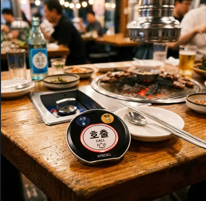 Korean Restaurant Call Button: How to Get Service Fast